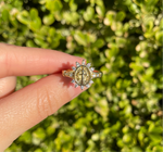 El Sol Adjustable Virgencita Ring