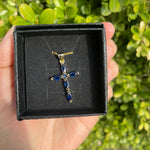 Dainty Cross Necklace - Multiple Colors