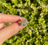 El Sol Adjustable Virgencita Ring