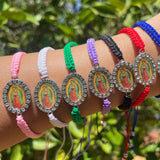 Virgencita Photo String Bracelet