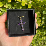 Dainty Cross Necklace - Multiple Colors