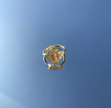 Shady Lust Virgencita 18k Gold Plated Adjustable Ring