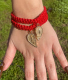Religious Te Amo String Bracelet -