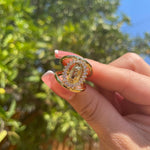 Double Brillo Virgencita Ring -
